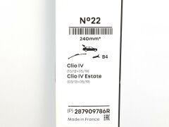 Renault Clio 4 Orjinal Arka Silecek 2012 - 2021 287909786R
