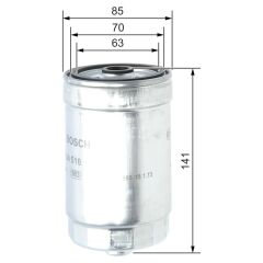BOSCH 1457434516 MAZOT FİLTRESİ