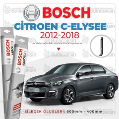 Citroen C-Elysee Muz Silecek Takımı (2012-2018) Bosch Aeroeco