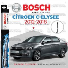 Citroen C-Elysee Muz Silecek Takımı (2012-2018) Bosch Aerotwin