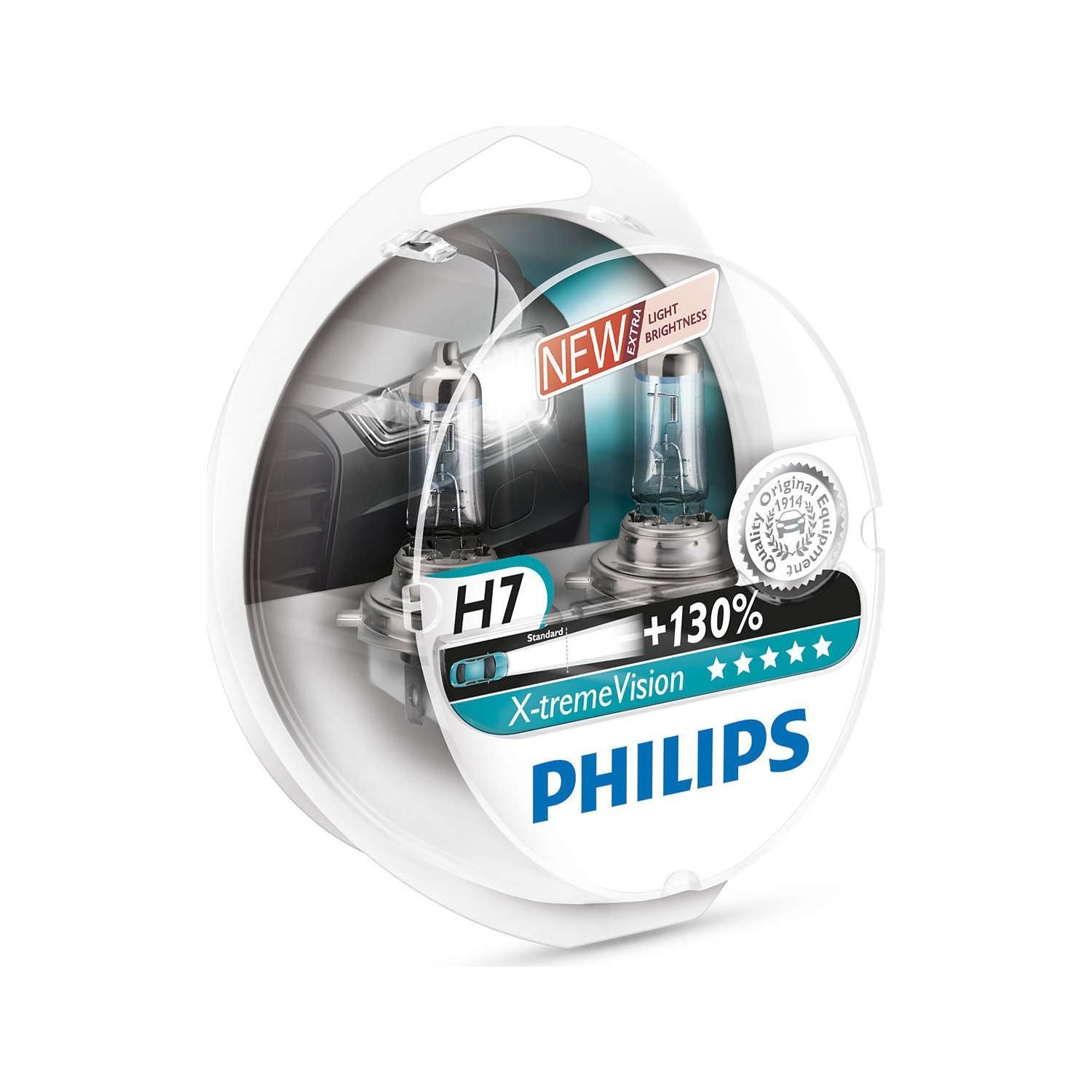 Philips Xtreme Vision H7 12972XV+S2 %130 Daha Fazla Işık