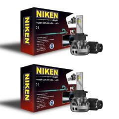 Niken D4s Led Xenon Beyaz Işık 8000 Lümen 2 Adet