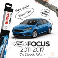 Bosch Aerotwin Muz Silecek Takımı Ford Focus 3 2011-2017 ile uyumlu