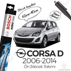 Bosch Aerotwin Muz Silecek Takımı Opel Corsa D 2006-2014 ile uyumlu