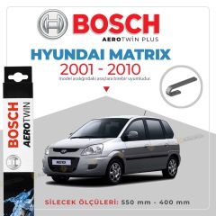 Hyundai Matrix Muz Silecek Takımı (2001-2010) Bosch Aerotwin