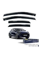 Niken Kromlu Cam Rüzgarlığı 4'lü Ford Puma 2024 ve Sonrası ile Uyumlu