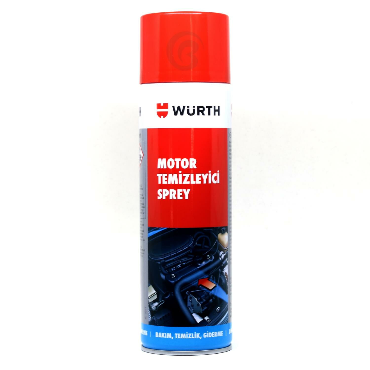 Würth Motor Temizleme Spreyi 500 ml (Su Gerekmez)