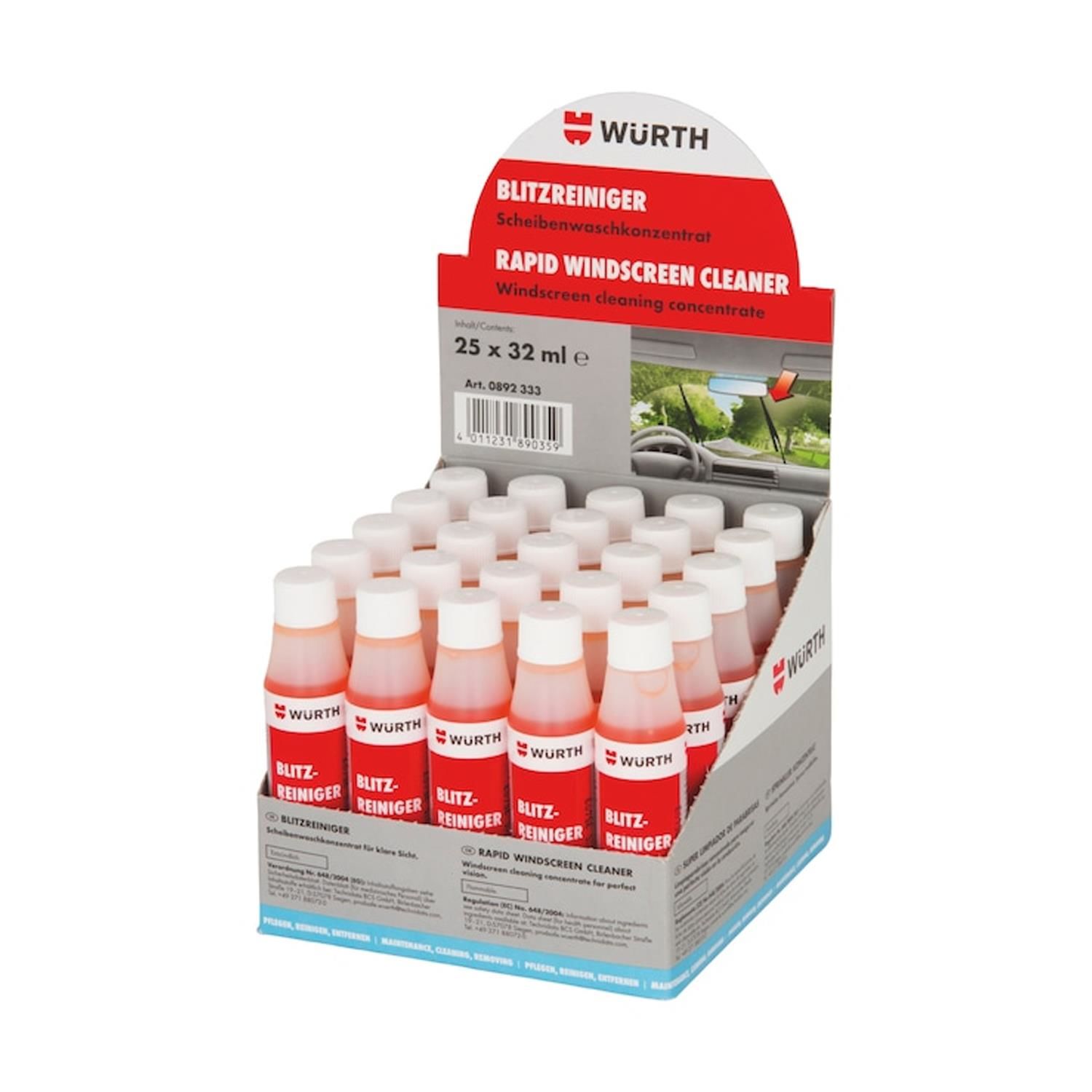 25x Würth Cam Temizleme Sabunu 32 ml