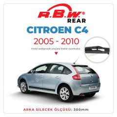 RBW Arka Silecek Citroen C4 2004-2010 ile uyumlu