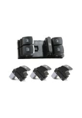 Volkswagen Golf 5 - 6 Cam Açma Düğmesi Anahtarı Takım 2006-2013