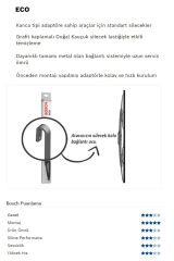 Bosch Eco Ön Silecek Takımı Mercedes Sprinter 1995 -2006 ile uyumlu