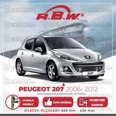 Peugeot 207 Muz Silecek Takımı (2006-2012) RBW