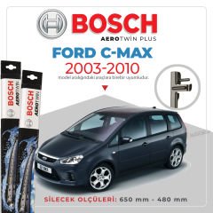 Bosch Aerotwin Muz Silecek Takımı Ford C-Max 2003-2010 ile uyumlu