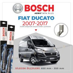 Bosch Aerotwin Muz Silecek Takımı Fiat Ducato 2007-2017 ile uyumlu