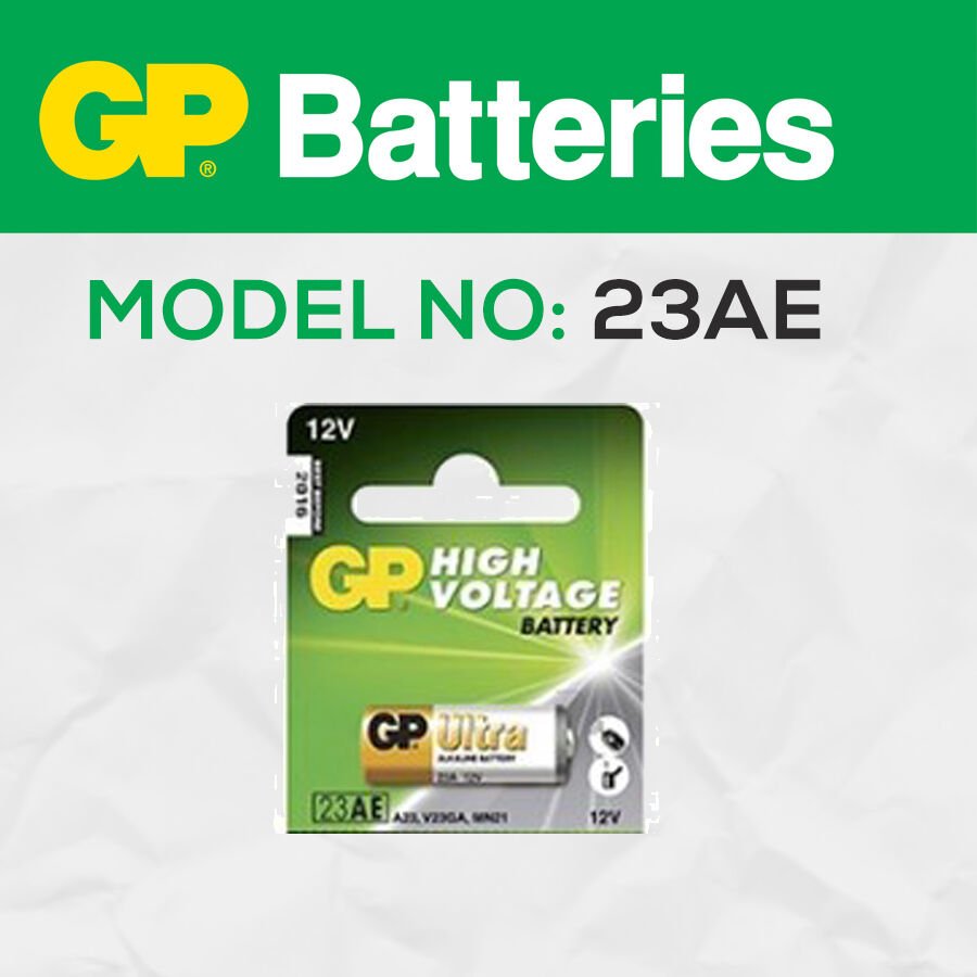 Gp 23Ae 12V Yüksek Voltaj Alkalin Alarm - Kumanda Pil