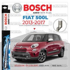 Bosch Aerotwin Muz Silecek Takımı Fiat 500L 2013-2017 ile uyumlu
