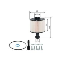 Bosch Mazot Filtresi Renault Clio Symbol 1.5 DCI 20123- 2019 ile uyumlu