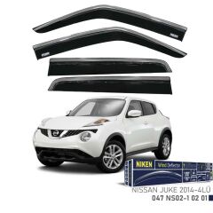 Niken Kromlu Cam Rüzgarlığı Nissan Juke 2014 ve Sonrası ile uyumlu