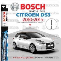 Bosch Aerotwin Muz Silecek Takımı Citroen DS3 2010-2014 ile uyumlu