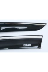 Niken Kromlu Cam Rüzgarlığı Hyundai Bayon 2021 Ve Sonrası ile uyumlu