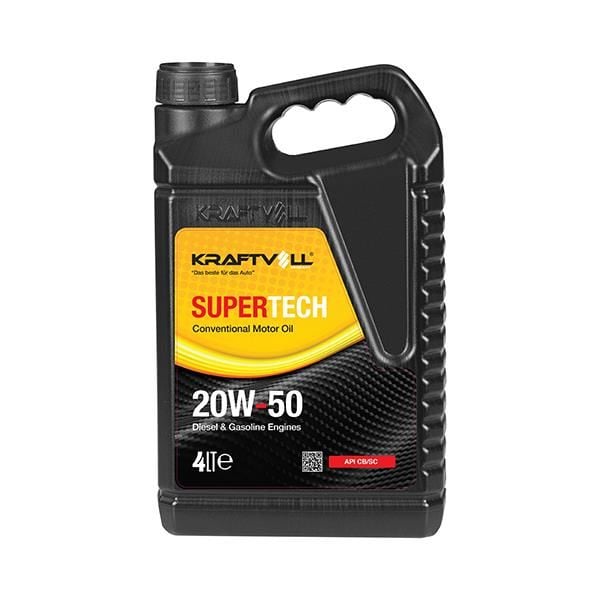 KRAFTVOLL Supertech 20W-50 CB/SC Motor Yağı 4 Litre