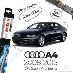 Audi A4 Muz Silecek Takımı (B8 2008-2015) Bosch Aerotwin A297S