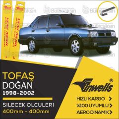 Tofaş Doğan Muz Silecek Takımı (1982-2002) İnwells