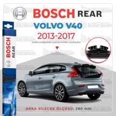 Bosch Rear Arka Silecek Volvo V40 2013-2017 ile uyumlu
