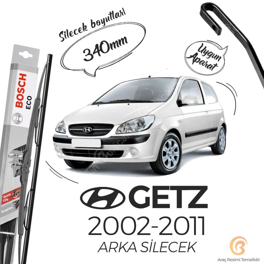 Bosch Eco Arka Silecek Hyundai Getz 2002 -2011 ile uyumlu