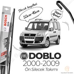 Bosch Eco Ön Silecek Takımı Fiat Doblo 2000-2009 ile uyumlu