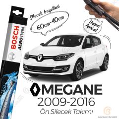 Bosch Aerotwin Muz Silecek Takımı Renault Megane 3 2009-2016 ile uyumlu