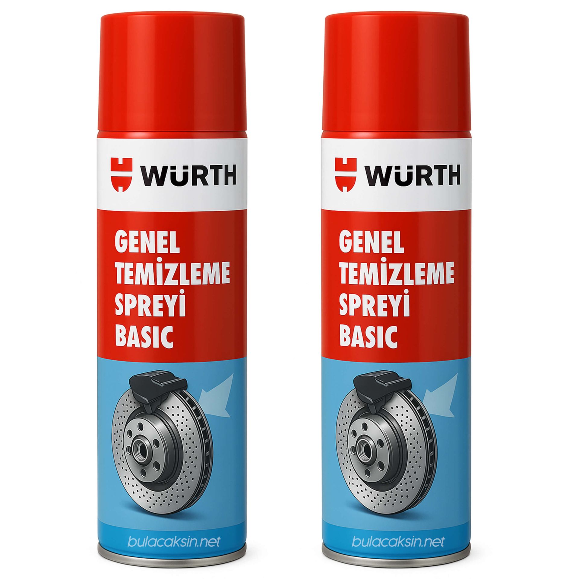 Würth Fren Balata Ve Genel Temizleme Spreyi 2x 500 ml