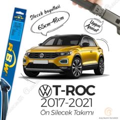 RBW Muz Silecek Takımı Volkswagen T-ROC 2017-2019 ile uyumlu