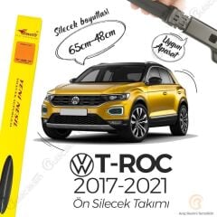 İnwells Muz Silecek Takımı Volkswagen T-ROC 2017-2019 ile uyumlu