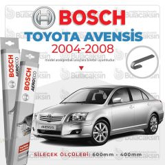 Toyota Avensis Muz Silecek Takımı (2004-2008) Bosch Aeroeco