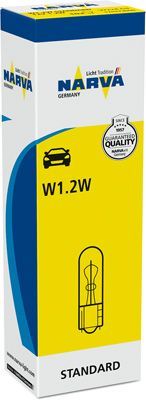 NARVA AMPUL 12V 1.2W KÜÇÜK DİPSİZ W1,2W