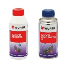 Würth Radyatör Sızıntı Önleyici HP + Würth Radyatör Temizleme 2'li Set