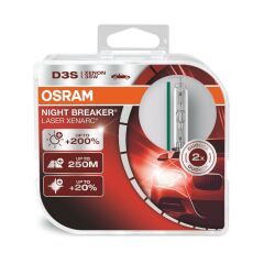 Osram D3S Night Breaker Laser Xenarc 66340XNL 2'li SET