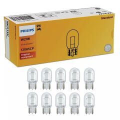 Philips Ampul W21W 21W 93 Dipsiz 12065CP - 10 Adet