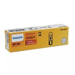 Philips 12V Ampul W1.2W Küçük Dipsiz 1.2W - 12516CP / 10 ADET
