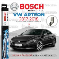 Bosch Aerotwin Muz Silecek Takımı Vw Arteon 2017-2018 ile uyumlu