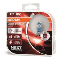Osram Night Breaker Laser H7 Ampul 64210NL - %150 Daha Fazla Işık