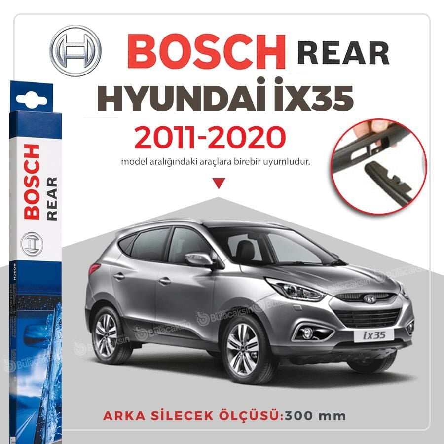 Bosch Rear Arka Silecek Hyundai İX35 2011-2015 ile uyumlu