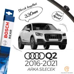 Bosch Rear Arka Silecek Audi Q2 2016-2021 ile uyumlu