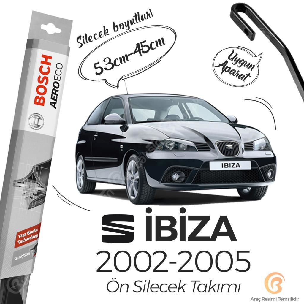 Seat İbiza Muz Silecek Takımı (2002-2005) Bosch Aeroeco