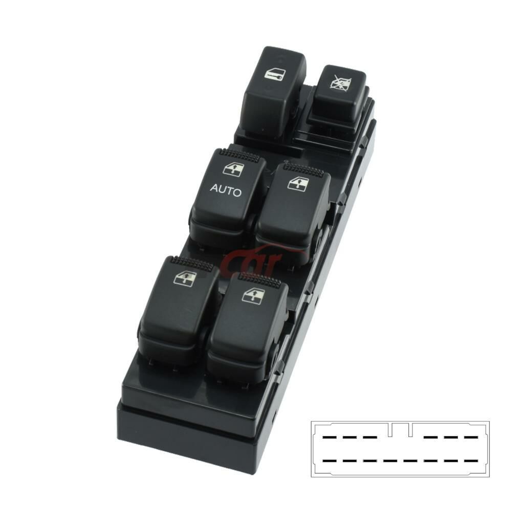 Cam Açma Düğmesi Sol Hyundai Tucson / Kia Sportage Dörtlü 14 Pin