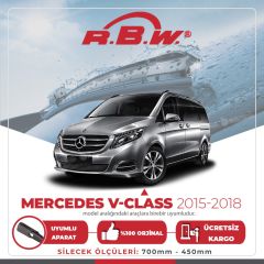 RBW Muz Silecek Takımı Mercedes V-Class 2015-2018 ile uyumlu