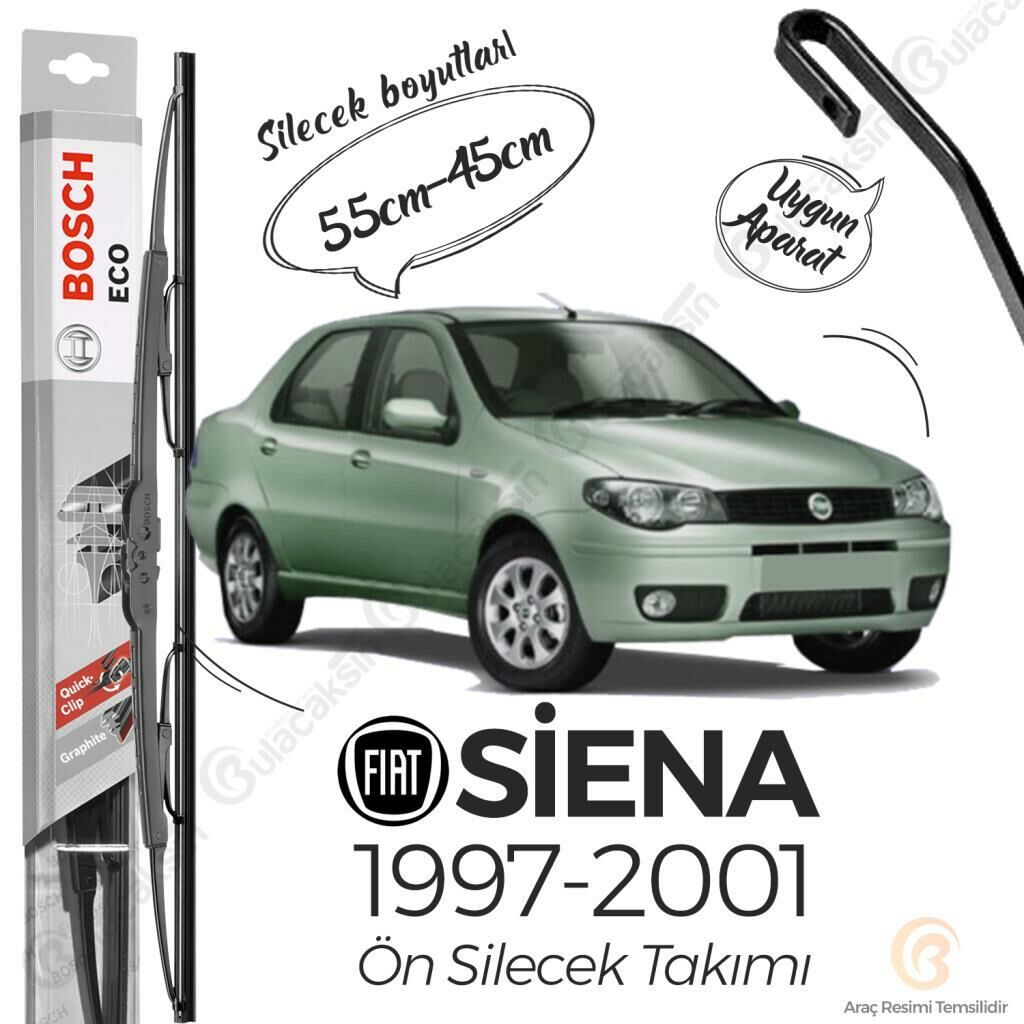 Bosch Eco Ön Silecek Takımı Fiat Siena 1998 -2002 ile uyumlu