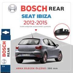 Bosch Rear Arka Silecek Seat Ibiza 2012-2015 ile uyumlu
