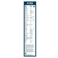 Bosch Rear Arka Silecek Peugeot 206 1999-2012 ile uyumlu